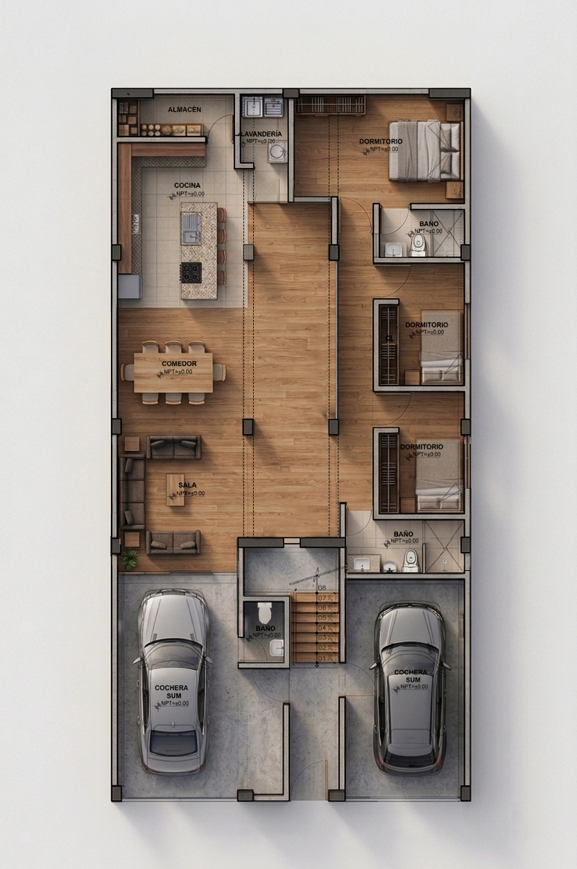 Planta piso 1